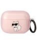 Karl Lagerfeld case for Airpods Pro KLAPHNCHTCP pink Ikonik Choupette 3666339088088