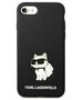 Karl Lagerfeld case for iPhone 7 / 8 / SE KLHCI8SNCHBCK black HC Silicone NFT Choupette 3666339118884