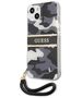 Guess case for iPhone 13 Pro Max 6,7&quot; GUHCP13XKCABBK black hard case Camo Strap Collection 3666339023140