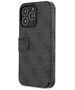 Guess case for iPhone 13 Pro / 13 6,1&quot; GUBKP13L4GMGGR grey book case 4G Big Metal Logo 3666339032586