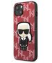 Karl Lagerfeld case for iPhone 13 Mini KLHCP13SPMNIKPI red hard case Monogram Iconic Karl 3666339049409