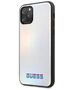 Guess case for iPhone 11 Pro GUHCN58BLD silver hard case Iridescent 3700740461518