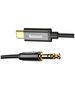 Audio cable Baseus M01, 3.5mm to Type-C, 1.0m, Black - 40403 έως 12 άτοκες Δόσεις