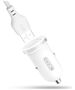 XO car charger TZ08 2x USB 2,1A white + microUSB cable 6920680863211