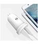 XO car charger TZ08 2x USB 2,1A white + microUSB cable 6920680863211