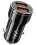 XO car charger CC48 2x USB 2,4A black 6920680830558