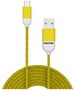 PANTONE cable USB - microUSB 1,5m 2,4A PT-MC001-5 Yellow 102C 4713213361153