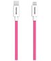 PANTONE MFi cable Lightning - USB-C 1,5m PT-CTL002-5 Pink 184C 4713213365632