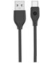 WIWU cable Pioneer Wi-C001 USB - USB-C 2,4A 1,0m black 6936686412414