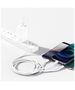 Charging cable Baseus Superior, 3in1, Micro USB, Lightning, Type-C, 1.0m, White - 40438 έως 12 άτοκες Δόσεις