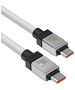 Data cable Baseus CoolPlay, Type-C - Type-C, 100W, PD, 2.0m, White - 40444 έως 12 άτοκες Δόσεις