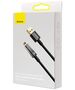 Data cable Baseus Explorer, Lightning, 1.0m, Black - 40462 έως 12 άτοκες Δόσεις