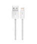 Data cable Baseus Dynamic, Lightning, 1.0m, White - 40467 έως 12 άτοκες Δόσεις