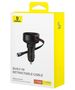 Car socket charger Baseus Enjoyment Pro, 55W, With Lightning cable, Black - 40495 έως 12 άτοκες Δόσεις