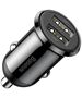 Car socket charger Baseus Grain Pro, 4.8A, 2 x USB, Black - 40509 έως 12 άτοκες Δόσεις