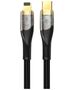 XO Clear cable NB-Q223A USB-C - Lightning 1,0 m 27W black 6920680831289