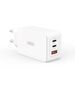 XO wall charger CE13 PD QC 3.0 65W 1x USB 2x USB-C white 6920680844272