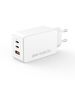 XO wall charger CE13 PD QC 3.0 65W 1x USB 2x USB-C white 6920680844272