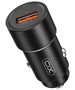 XO car charger CC54 18W 1x USB black 6920680840366