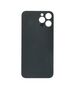 APPLE iPhone 12 Pro Max - Battery cover + Adhesive Large Hole Black OEM SP61125BK-O 74108 έως 12 άτοκες Δόσεις