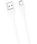 XO cable NB200 USB - USB-C 2,0m 2.1A white 6920680878086