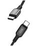 XO cable NB-Q180B PD USB-C - USB-C 1,0m 60W black 6920680877966