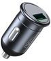 XO car charger CC46 QC 3.0 18W 1x USB gray + USB-C cable 6920680828456