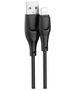 XO cable NB238 USB - Lightning 1,0 m 2,4A black 6920680838653