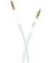 XO cable audio NB-R211C jack 3,5mm - jack 3,5mm 1,0 m white-blue 6920680827671