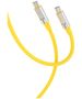 XO cable NB-Q252B USB-C - USB-C 1,0 m 60W yellow 6920680844814