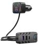 XO transmiter FM BCC13 Bluetooth MP3 car charger 6,2A black 6920680850136