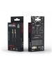 Maxlife audio cable jack 3.5 mm - jack 3.5 mm 1m black 5900495594716