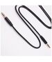 Maxlife audio cable jack 3.5 mm - jack 3.5 mm 1m black 5900495594716