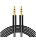 Maxlife audio cable jack 3.5 mm - jack 3.5 mm 1m black 5900495594716