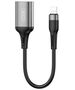 XO adapter OTG NB201 USB - Lightning black 6920680824571