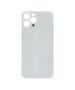 APPLE iPhone 12 Pro Max - Battery cover + Adhesive Large Hole Silver OEM SP61125S-O 74115 έως 12 άτοκες Δόσεις