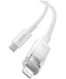 Baseus cable Explorer PD USB-C - Lightning 2,0m white smart temperature control 20W 6932172629106