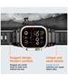 Spigen Rugged Band for Apple Watch 4 / 5 / 6 / 7 / 8 / 9 / SE / Ultra 1/2 (42 / 44 / 45 / 49mm) matte black 8809896754132