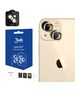 3mk hybrid glass Lens Protection Pro for camera for iPhone 14 Plus / 14 Pro Max 6,7&quot; gold 5903108484053