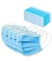 Protective mask. Antivirus face mask with elastic band, blue Certificate CE - 10 pcs 08060976