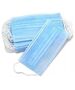 Protective mask. Antivirus face mask with elastic band, blue Certificate CE - 10 pcs 08060976