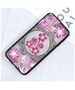 Slim Case Art SAMSUNG J6+ J6 PLUS pink flower 09063259