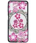 Slim Art case SAMSUNG A7 2018 pink flower 09062962