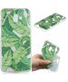 Slim Case Art SAMSUNG J6+ J6 PLUS green leaves 09065536