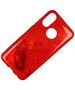 Glitter case LG K10 2018 red flower 8819100005936