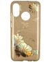 Glitter case LG K10 2018 gold flower 8819100005271