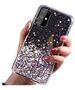 Case IPHONE 12 PRO MAX (6,7) Sequins Glue Glitter Case black 5902429903793