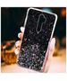 Case IPHONE 12 PRO MAX (6,7) Sequins Glue Glitter Case black 5902429903793