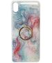 Case IPHONE 12 MINI Marble Ring Holder turquoise 09102484