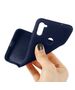 Case SAMSUNG GALAXY M11 Silicone case navy blue 5900495838643